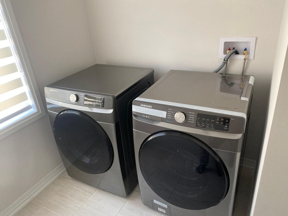 Washer and dryer