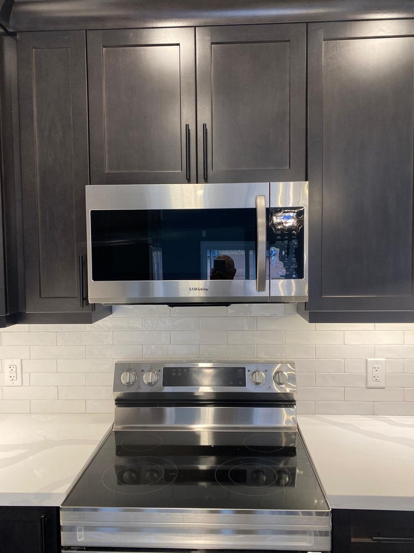 Over-the-range microwave